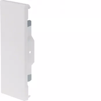 Hager BRS651706B9016 tapa final para canal de cables 170x65mm, blanco tráfico RAL 9016
