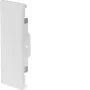 Hager BRS651706B9016 tapa final para canal de cables 170x65mm, blanco tráfico RAL 9016