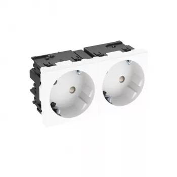 OBO BETTERMANN STD-D3SC RW2 toma de corriente 33° 2 tomas schuko Connect 45 6120483