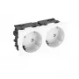 OBO BETTERMANN STD-D3SC RW2 toma de corriente 33° 2 tomas schuko Connect 45 6120483