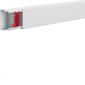 Hager LFS4006009016 canal de conducción de acero 40x60mm blanco tráfico 2m