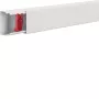 Hager LFS4006009016 canal de conducción de acero 40x60mm blanco tráfico 2m