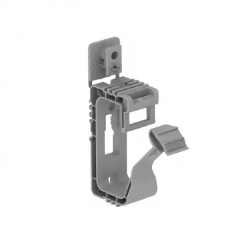 OBO Bettermann Vertr soporte colector Grip ignífugo 960Grad 20 (2205412) - soporte de mazo de cables resistente al fuego, 20 mm, gris claro