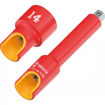 Wera 8790 A vaso aislado VDE 1/4 pulgadas accionamiento 8 mm 05005929001