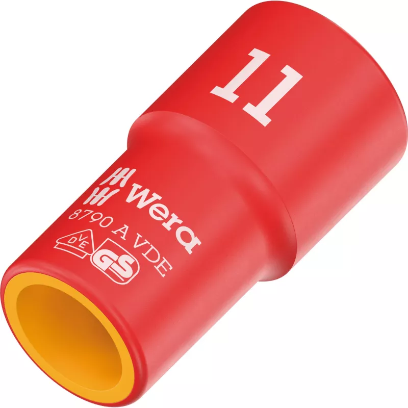 Wera 8790 A vaso aislado VDE 1/4 pulgadas accionamiento 8 mm 05005929001