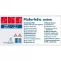 WESTEX film de protección para trabajos de pintura, HDPE, 30 µm, transparente, 2 x 50 m, film de protección de superficies irrompible 96949910