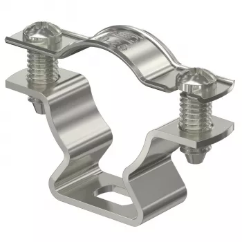 OBO BETTERMANN ASL 733 25 A2 abrazadera de separación con ranura alargada, acero inoxidable A2, 25 mm 1362986