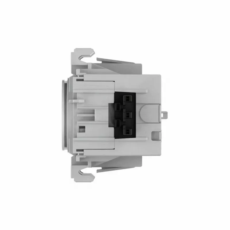 Hager base de enchufe Schuko Winsta con cargador Dual USB-C PD 20W, blanco polar GS17019016