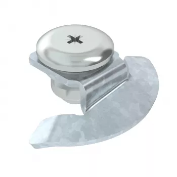 OBO DRL H S FT cierre giratorio para tapa de carcasa, orificio de montaje 20 mm, acero, galvanizado en caliente 6065018