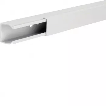 Hager LF2502509016 Canaleta para cables LF 25x25 mm, blanco tráfico
