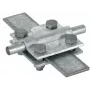 DEHN conector cruzado St/tZn para conductores redondos de 8-10 mm y planos de 30 mm 318201