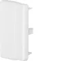 HAGER LFF6009069016 pieza final ajustable para canal de cables 60x90 mm, blanco tráfico (RAL 9016)
