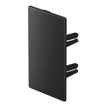 OBO BETTERMANN WDK HE60110SW pieza final para canal de cables 60x110mm, negro 6191812