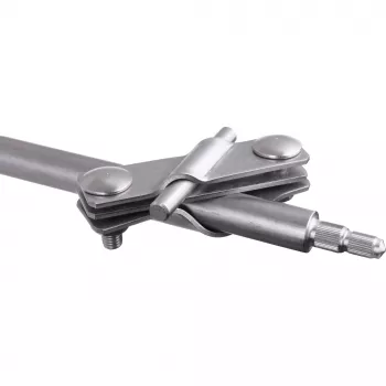 DEHN borne de conexión 620915 acero inoxidable 20mm para puesta a tierra y protección contra rayos