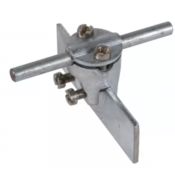 DEHN abrazadera de plegado ZG 0,7-6mm para protección contra rayos y puesta a tierra 365000