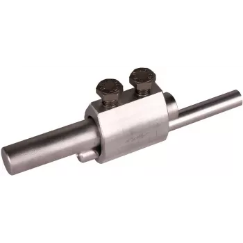 DEHN pieza de separación para conductor redondo Rd 16, 8-10 mm, aluminio - 450001