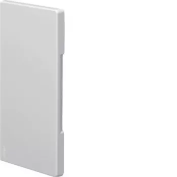 HAGER BR8517069016 pieza final cubrecorte blanco tráfico para canal tehalit.BR 170x65