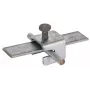 Borna universal DEHN VK A UNI V2, acero galvanizado en caliente, para conductor redondo de 8-10 mm y conductor plano de 30x3,5/30x4 mm 308026