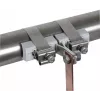 Abrazadera de tubo con cinta DEHN 540803 con tornillo de conexión M10