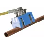 Abrazadera de tubo con cinta DEHN 540821 D 6 mm-3/4 con conexión M8 (540821)
