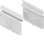 Soporte de dispositivos de sistema HAGER BR65X9 para canal de antepecho BR65x, 2 módulos, blanco puro