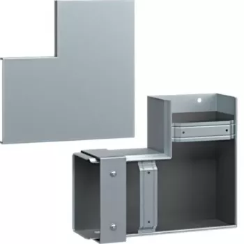 Ángulo plano Hager FWK-Plus 100x150 mm galvanizado en caliente para bandejas de cables cortafuego FWKP1001505VERZ