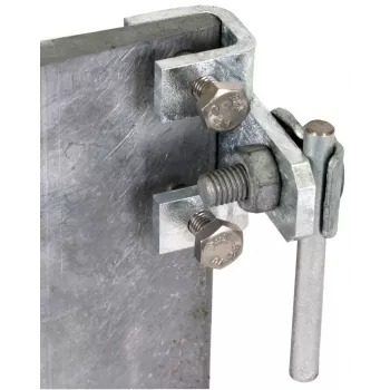 Borna de conexión DEHN 372210 para conductor de perfil 3-18 mm, acero inoxidable
