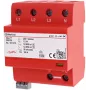 DEHN 941315 DSH TT 255 FM protector de corriente de rayo Tipo 1+2 para sistemas TT/TN-S trifásicos