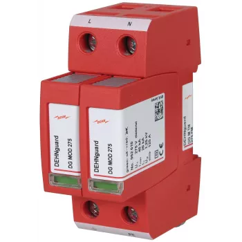 DEHN DG M TN 275 FM Tipo 2 protector contra sobretensiones 2 polos 275V AC 40kA