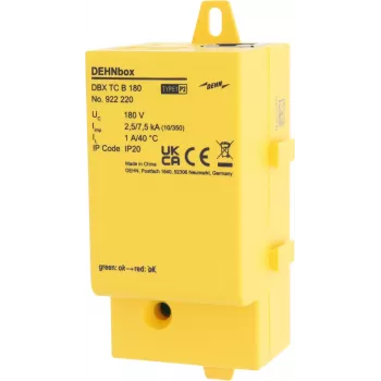 DEHN DEHNbox DBX TC B 180 protector contra corrientes de rayo Type 1 3 polos 230/400V 180kA IP65 922220
