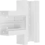 HAGER TEH BR6513089016 Pieza en T para parte inferior-superior 80 mm blanco tráfico (BR6513089016)