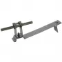 DEHN FLEXIgrip Soporte de conductor de tejado NIRO para alambres redondos de 8-10 mm, acero inoxidable 204949