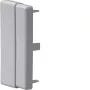 Hager LFF6011067035 Tapa final para canal de cables 60x110 mm, gris claro