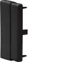 HAGER LFF6011069011 Pieza final ajustable para canal de cables 60x110 mm, negro grafito