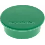 Magnetoplan Discofix Imán redondo verde ferrita maciza 2,2 kg pack de 10 1662005