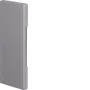 Hager BR6517067035 Pieza final para canaleta de cables serie BR, 65x170 mm, libre de halógenos, gris claro