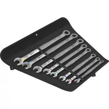 Wera 6007 Joker Imperial Juego de 8 llaves combinadas, 5/16