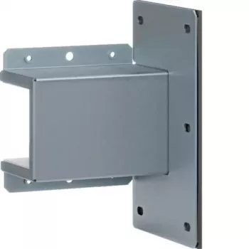 Hager Pieza de conexión de pared 60x60 mm galvanizada FWKP60060WVERZ