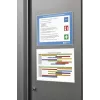 MAGNETOPLAN HOLTZ magnetoplan Magnetofix Funda magnética para documentos A4 vertical, transparente, 1 unidad (1130630)