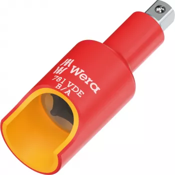 Wera 781 B/A Adaptador aislado VDE, accionamiento cuadrado de 3/8