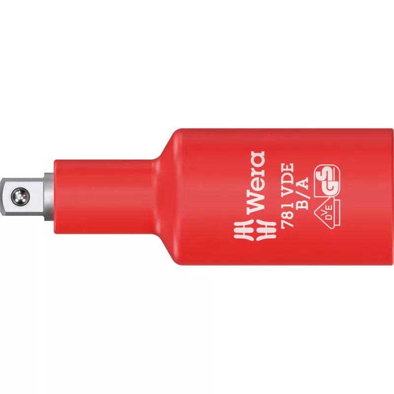 Wera 781 B/A Adaptador aislado VDE, accionamiento cuadrado de 3/8