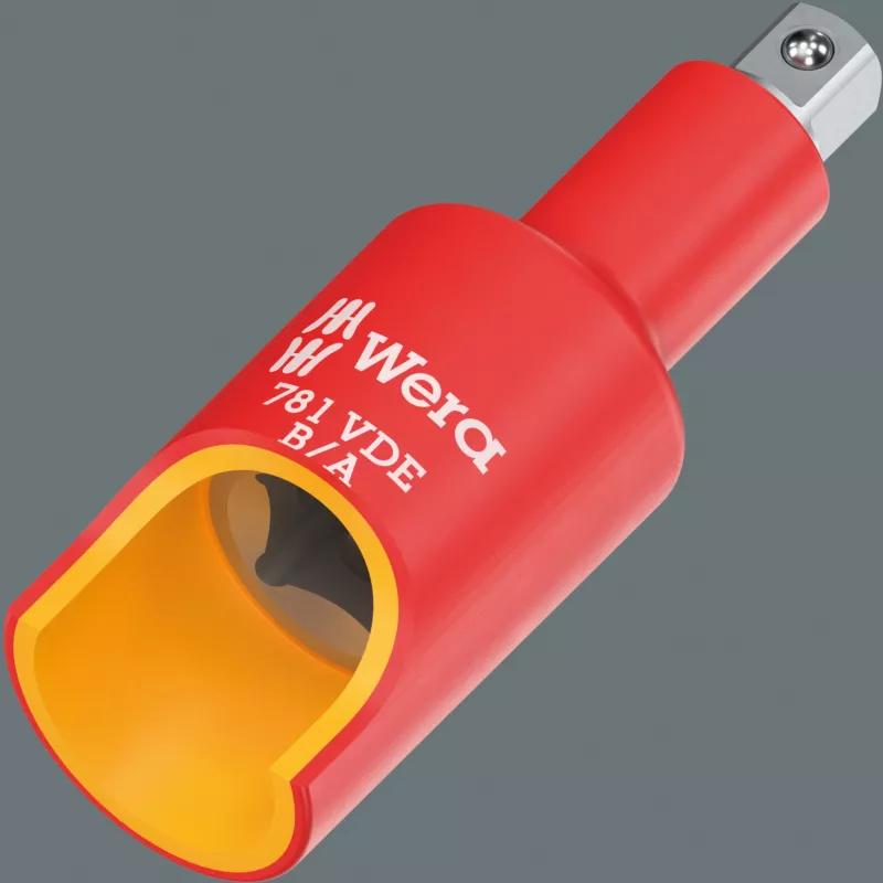 Wera 781 B/A Adaptador aislado VDE, accionamiento cuadrado de 3/8