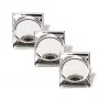 Magnetoplan Clip magnético 35 mm plateado pack de 3 sujeta hasta 26 hojas A4 (16670)