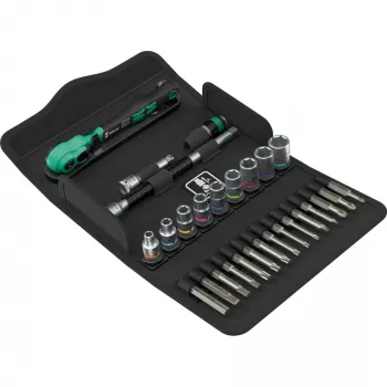 Wera 8100 SA 15 Zyklop Carraca reversible con accionamiento de 1/4