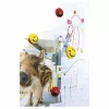 Magnetoplan 16672 Imanes para pizarra Smiley Ø 30 mm, 6 piezas