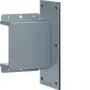 Hager Pieza de conexión de pared 60x100 mm galvanizado en caliente FWKP60100WVERZ - protección contra incendios
