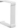 Hager BR6510079016 Tapa de corte para canaleta de cables 68x100mm, parte superior 80mm, blanco tráfico RAL 9016