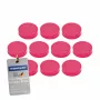 MAGNETOPLAN HOLTZ Imán Ergo Medium 1664018 30mm rosa 10 unidades
