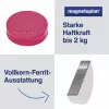 MAGNETOPLAN HOLTZ Imán Ergo Medium 1664018 30mm rosa 10 unidades