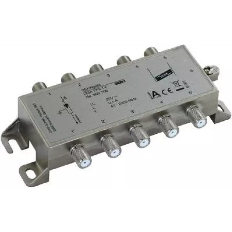 DEHN DGA FF5 TV Protector coaxial contra sobretensiones para instalaciones de antena y satélite 909706